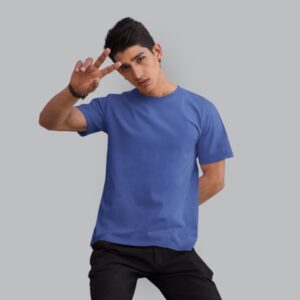 ryal blue plain tshirt