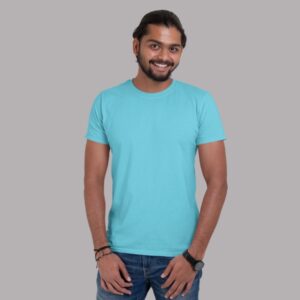 sky blue mens tshirt