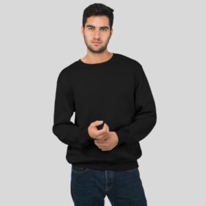 black sweatshirt for men